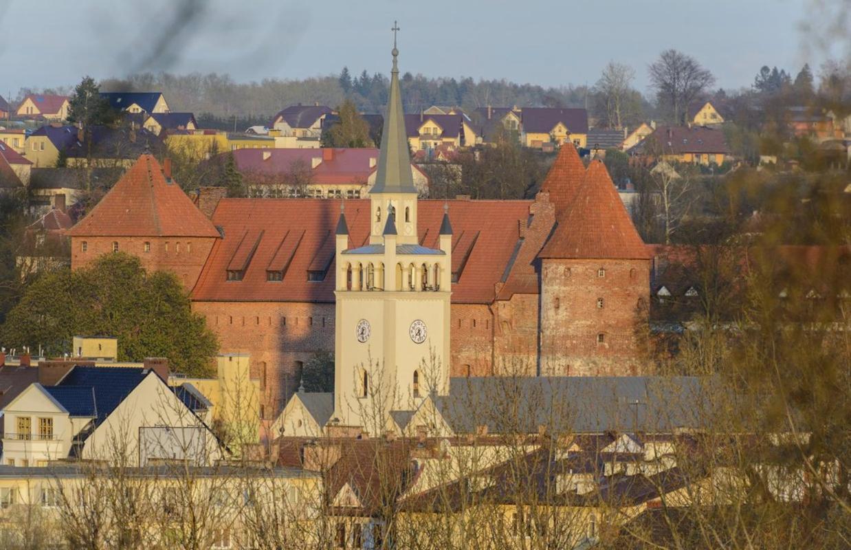 Pensjonat Srebrny Klon Bytów Exteriör bild